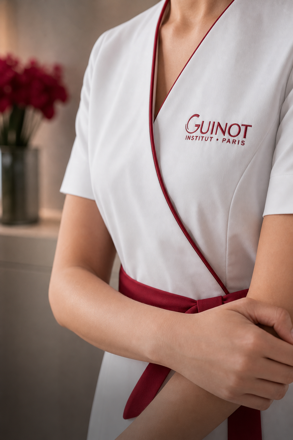 GUINOT beauty therapist uniform